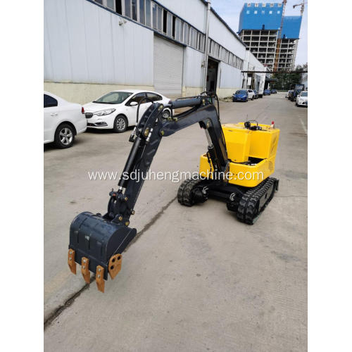 2021 New 0.8 ton 1 ton unmanned electric mini excavator powered by lithium battery